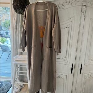 Cozy Tan Women's Sweater Cardigan I have two of them